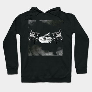 Snake and roses 2 Hoodie